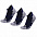 Набор из 3 пар спортивных мужских носков Monterno Sport, синий с логотипом  заказать по выгодной цене в кибермаркете AvroraStore