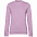Свитшот женский Set In, фиолетовый меланж с логотипом  заказать по выгодной цене в кибермаркете AvroraStore