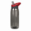 Спортивная бутылка для воды, Joy, 750 ml, серая с логотипом  заказать по выгодной цене в кибермаркете AvroraStore