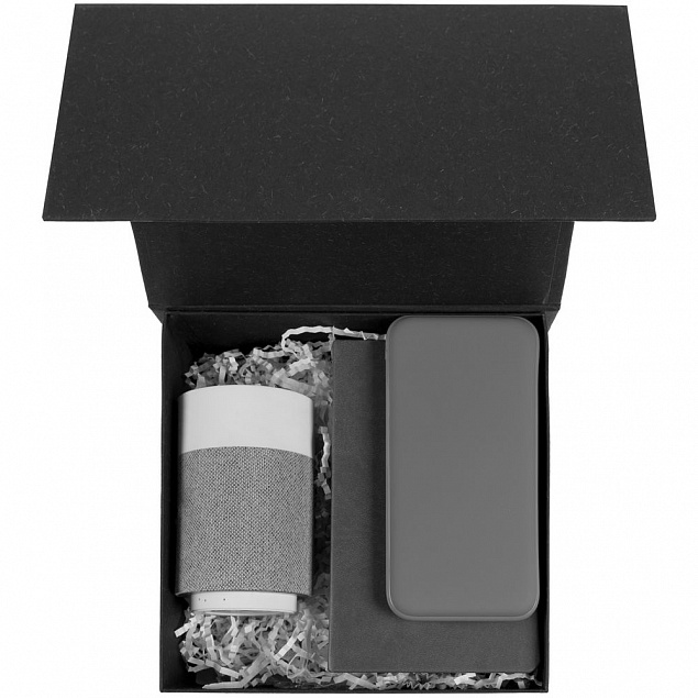Коробка Eco Style, черная с логотипом  заказать по выгодной цене в кибермаркете AvroraStore