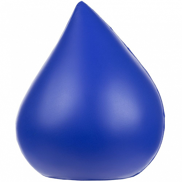 Антистресс «Капля», синий с логотипом  заказать по выгодной цене в кибермаркете AvroraStore