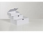 Коробка подарочная White M с логотипом  заказать по выгодной цене в кибермаркете AvroraStore