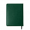 Ежедневник недатированный Joy, А5,  темно-зеленый, белый блок, золотой обрез с логотипом  заказать по выгодной цене в кибермаркете AvroraStore