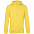 Толстовка с капюшоном унисекс BNC Organic, желтая с логотипом  заказать по выгодной цене в кибермаркете AvroraStore