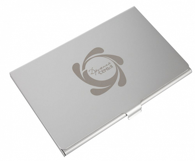 Футляр для визиток Aluminum с логотипом  заказать по выгодной цене в кибермаркете AvroraStore