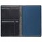 Еженедельник-портфолио недатированный Remini, синий с логотипом  заказать по выгодной цене в кибермаркете AvroraStore