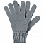 Перчатки Alpine, светло-серые с логотипом  заказать по выгодной цене в кибермаркете AvroraStore