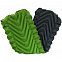 Надувной коврик Static V2, зеленый с логотипом  заказать по выгодной цене в кибермаркете AvroraStore