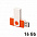 Флеш-карта TWISTA, 16Гб, оранжевый/белый с логотипом  заказать по выгодной цене в кибермаркете AvroraStore