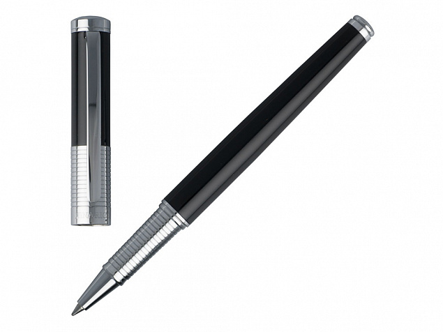 Ручка роллер Eclat Chrome с логотипом  заказать по выгодной цене в кибермаркете AvroraStore
