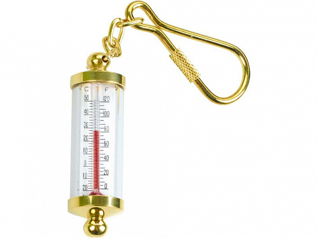 Брелок-термометр с логотипом  заказать по выгодной цене в кибермаркете AvroraStore