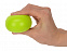 Мячик-антистресс Малевич, зеленое яблоко с логотипом  заказать по выгодной цене в кибермаркете AvroraStore
