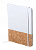 Блокнот, белый с логотипом  заказать по выгодной цене в кибермаркете AvroraStore