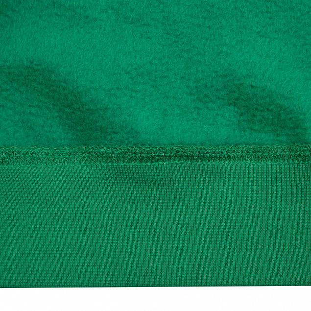 Свитшот унисекс Columbia, ярко-зеленый с логотипом  заказать по выгодной цене в кибермаркете AvroraStore