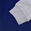 Бомбер College, ярко-синий с логотипом  заказать по выгодной цене в кибермаркете AvroraStore