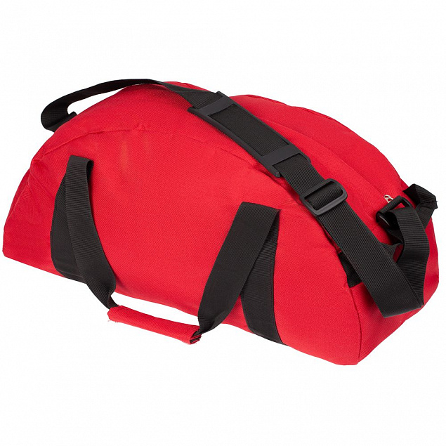 Спортивная сумка Portage, красная с логотипом  заказать по выгодной цене в кибермаркете AvroraStore