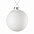Елочный шар Finery Matt, 10 см, матовый серебристый с логотипом  заказать по выгодной цене в кибермаркете AvroraStore