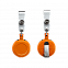 Ретрактор 4hand (оранжевый) с логотипом  заказать по выгодной цене в кибермаркете AvroraStore