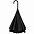 Зонт наоборот Style, трость, черный с логотипом  заказать по выгодной цене в кибермаркете AvroraStore