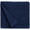 Плед Shirr, темно-синий (сапфир) с логотипом  заказать по выгодной цене в кибермаркете AvroraStore
