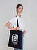 Холщовая сумка «Хардкор», черная с логотипом  заказать по выгодной цене в кибермаркете AvroraStore