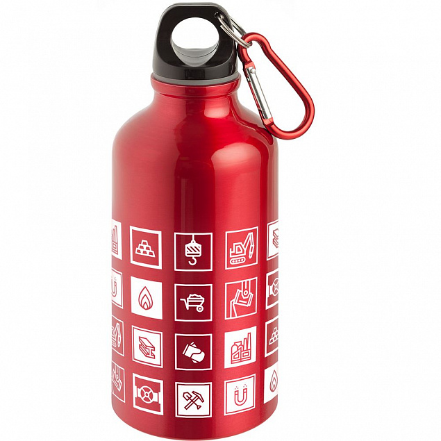 Бутылка для спорта Industry, металлургия с логотипом  заказать по выгодной цене в кибермаркете AvroraStore