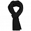 Шарф Stout, черный с логотипом  заказать по выгодной цене в кибермаркете AvroraStore