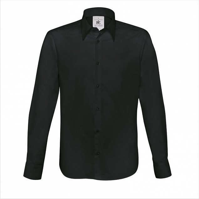 Рубашка с длинным рукавом London, размер XL  с логотипом  заказать по выгодной цене в кибермаркете AvroraStore