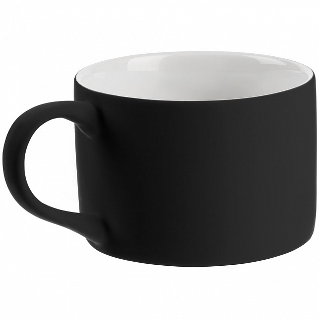 Чайная пара Best Morning, черная с логотипом  заказать по выгодной цене в кибермаркете AvroraStore