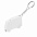 Брелок-рулетка &quot;Грузовик&quot;, 1 метр, белый с логотипом  заказать по выгодной цене в кибермаркете AvroraStore