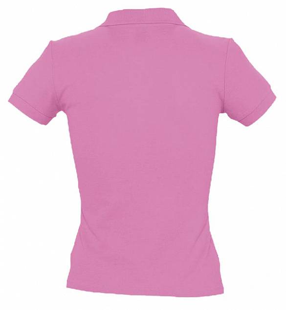 Рубашка поло женская PEOPLE 210, «розовая орхидея» с логотипом  заказать по выгодной цене в кибермаркете AvroraStore