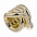 Антистресс «Змейка», золотистый с логотипом  заказать по выгодной цене в кибермаркете AvroraStore