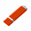 Флешка Memo, 8 Гб, оранжевая с логотипом  заказать по выгодной цене в кибермаркете AvroraStore
