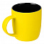 Кружка Surprise Touch Black c покрытием софт-тач, желтая с логотипом  заказать по выгодной цене в кибермаркете AvroraStore