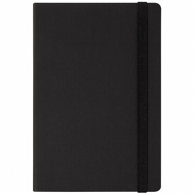 Ежедневник недатированный Marseille soft touch BtoBook, черный с логотипом  заказать по выгодной цене в кибермаркете AvroraStore