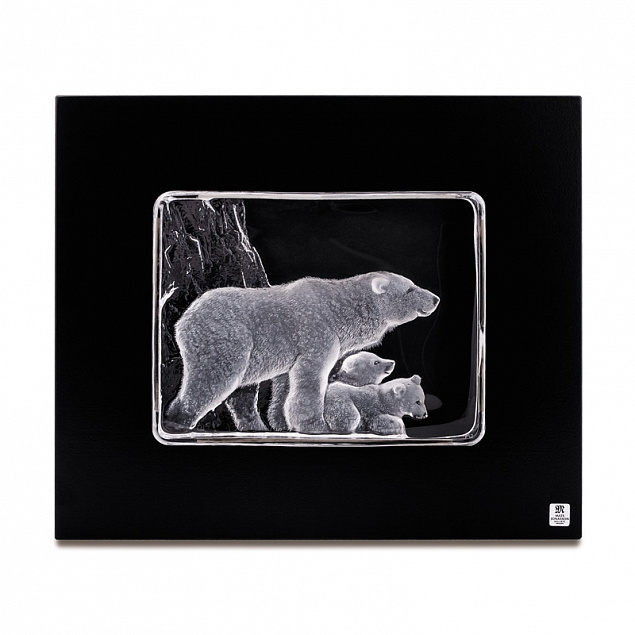 Картина "Медведь" с логотипом  заказать по выгодной цене в кибермаркете AvroraStore