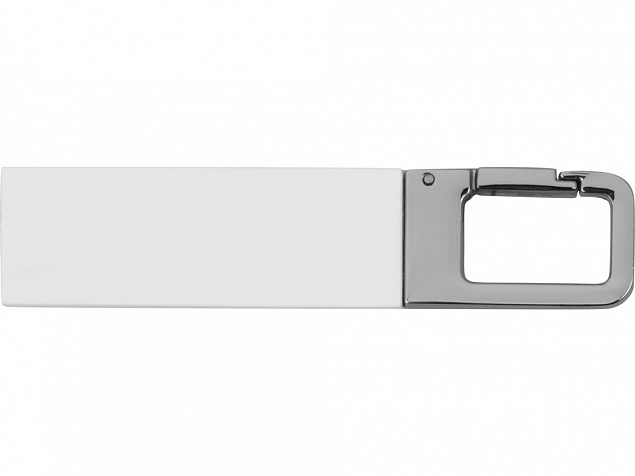 USB-флешка на 16 Гб Hook с карабином с логотипом  заказать по выгодной цене в кибермаркете AvroraStore
