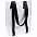 Шопер Clarity с органайзером, черный с логотипом  заказать по выгодной цене в кибермаркете AvroraStore