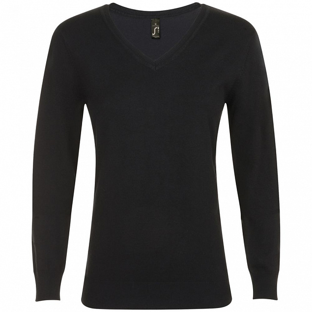 Пуловер женский GLORY WOMEN, черный с логотипом  заказать по выгодной цене в кибермаркете AvroraStore