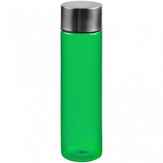 Бутылка для воды Misty, зеленая с логотипом  заказать по выгодной цене в кибермаркете AvroraStore