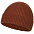 Шапка Bernard, коричневая (терракота) с логотипом  заказать по выгодной цене в кибермаркете AvroraStore