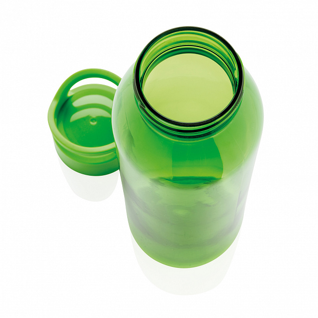 Герметичная бутылка для воды из AS-пластика, зеленая с логотипом  заказать по выгодной цене в кибермаркете AvroraStore