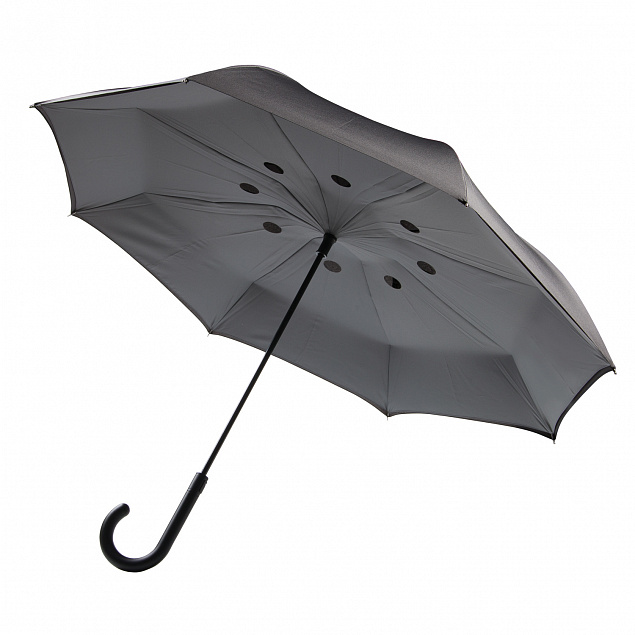 Двусторонний зонт, 23 с логотипом  заказать по выгодной цене в кибермаркете AvroraStore