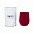 Набор Cofer Tube софт-тач CO12s grey, красный с логотипом  заказать по выгодной цене в кибермаркете AvroraStore