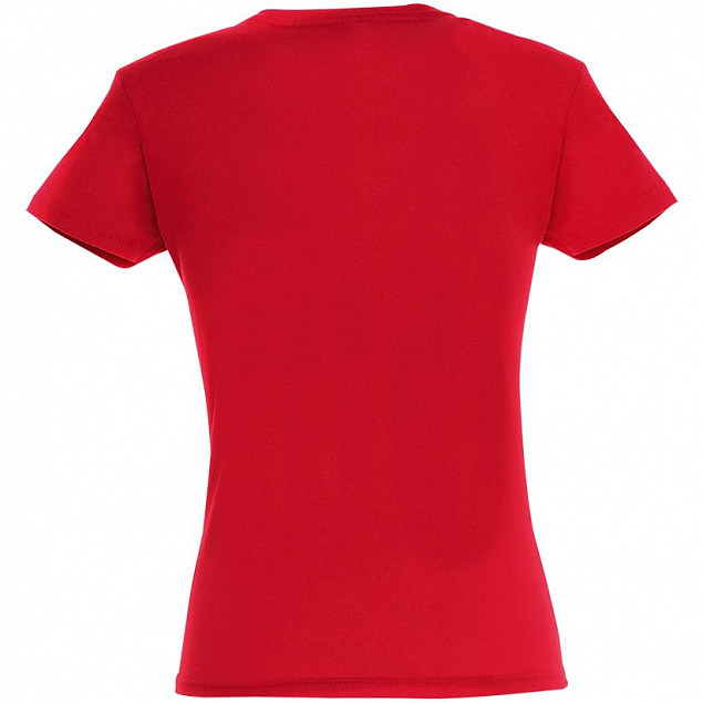 Футболка женская MISS 150, красная с логотипом  заказать по выгодной цене в кибермаркете AvroraStore