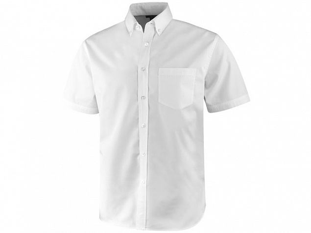 Рубашка Stirling мужская с коротким рукавом с логотипом  заказать по выгодной цене в кибермаркете AvroraStore