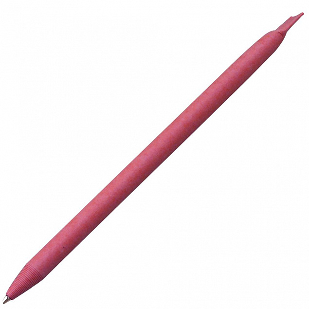Ручка шариковая Carton Color, красная с логотипом  заказать по выгодной цене в кибермаркете AvroraStore