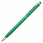 Шариковая ручка Touch Tip, зеленая с логотипом  заказать по выгодной цене в кибермаркете AvroraStore