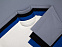 Футболка унисекс T1, синяя с логотипом  заказать по выгодной цене в кибермаркете AvroraStore
