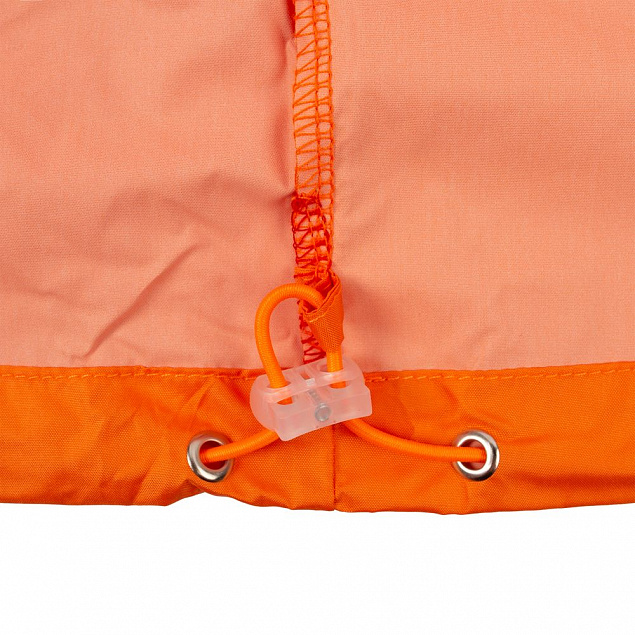 Ветровка Unit Kivach, оранжевая с логотипом  заказать по выгодной цене в кибермаркете AvroraStore